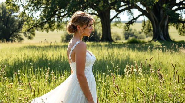 Top modèles de robes d'invitée de mariage champêtres chic