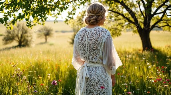Top modèles de robes d'invitée de mariage champêtres chic